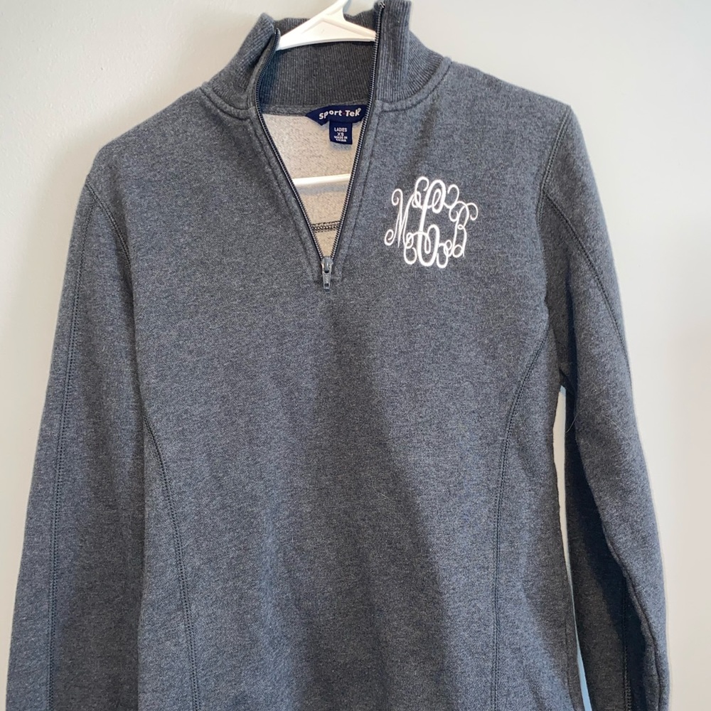 Monogram pullover